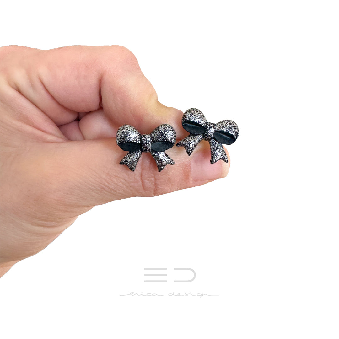 bow | black - silver