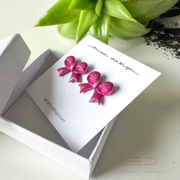 bow | fuchsia