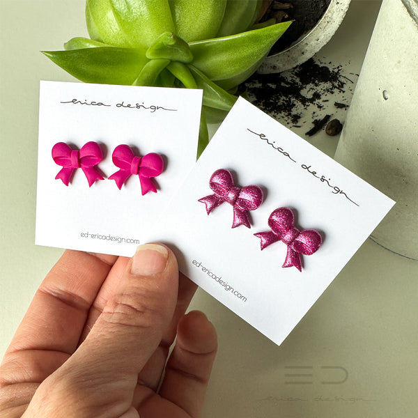 bow | fuchsia