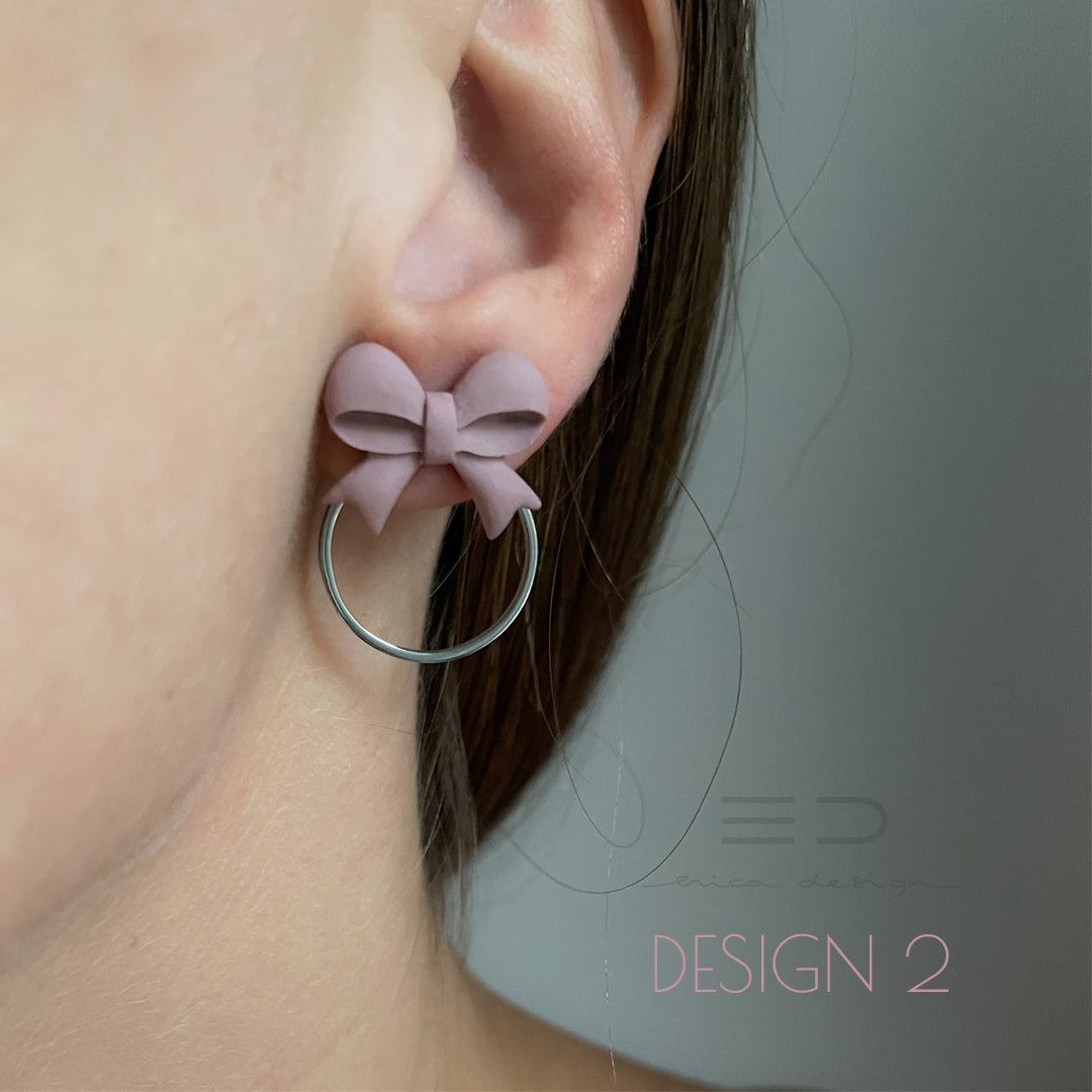 bow | antique pink