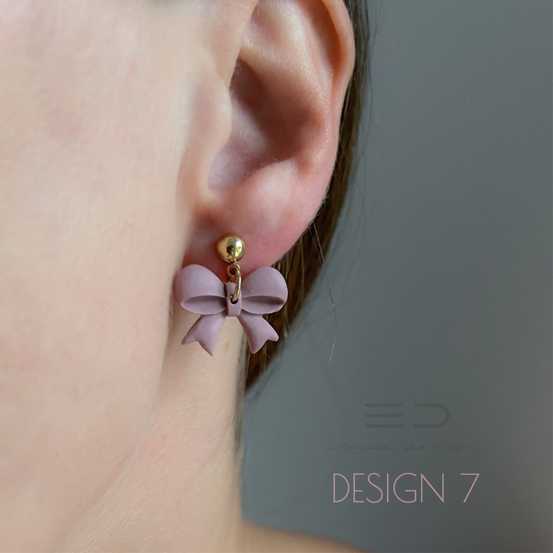 bow | antique pink