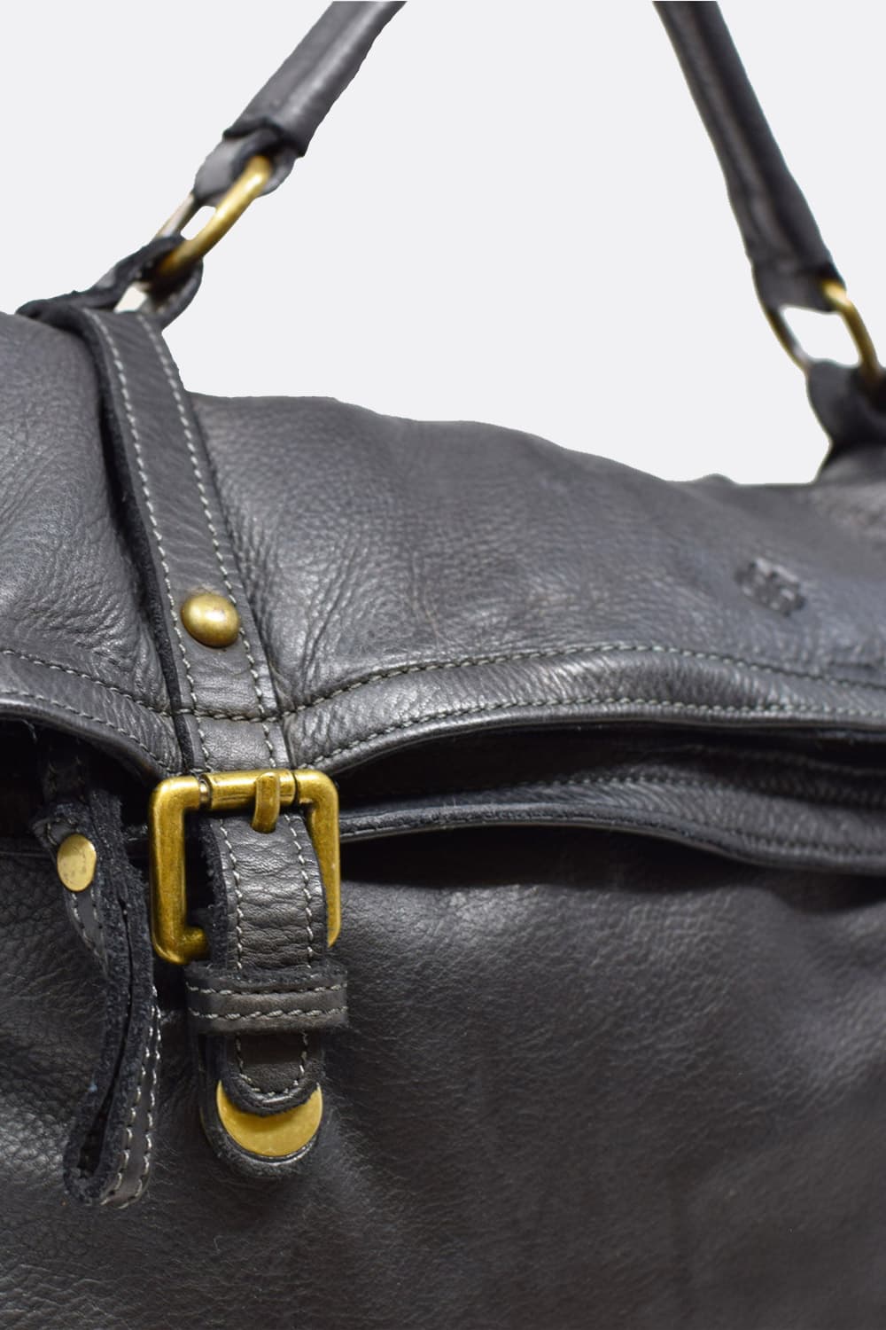 Zaino Brn-050 100% vera pelle Made in Italy - Barone Firenze
