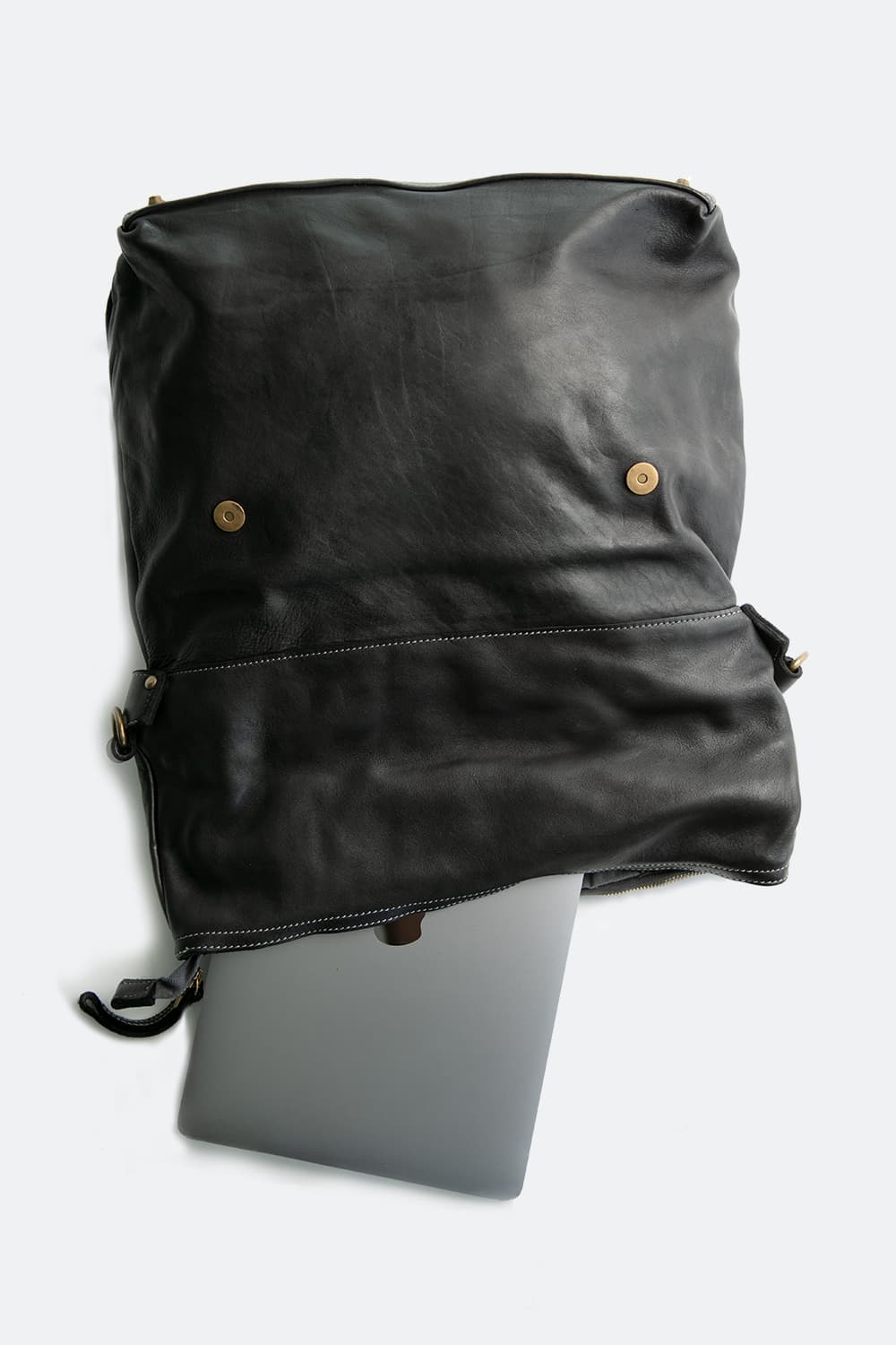 Zaino Brn-050 100% vera pelle Made in Italy - Barone Firenze