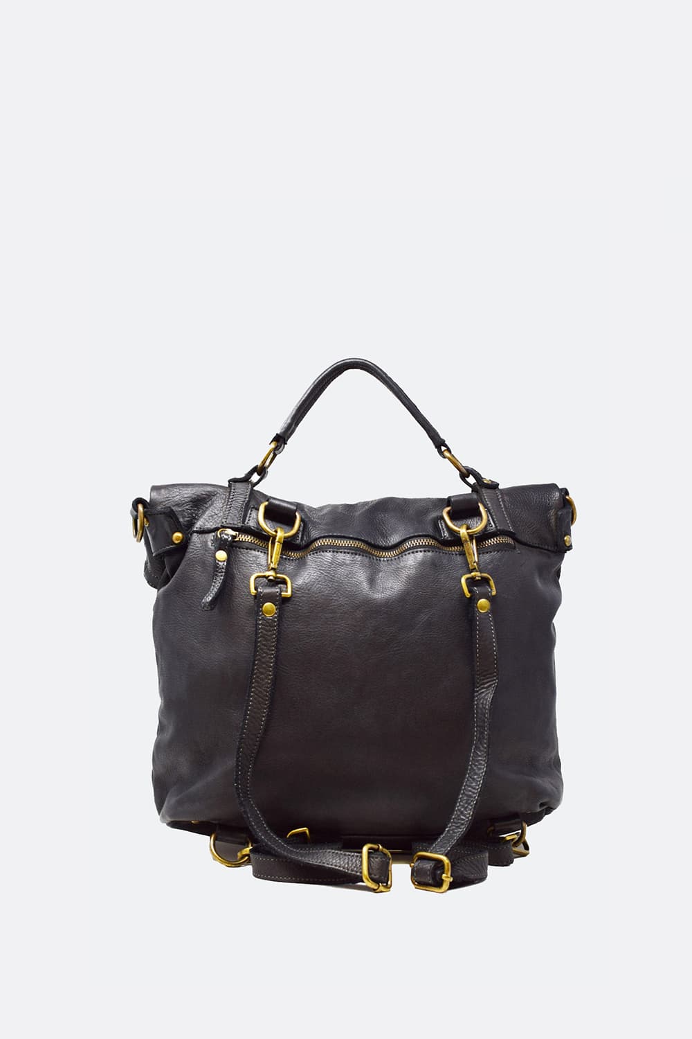 Zaino Brn-050 100% vera pelle Made in Italy - Barone Firenze