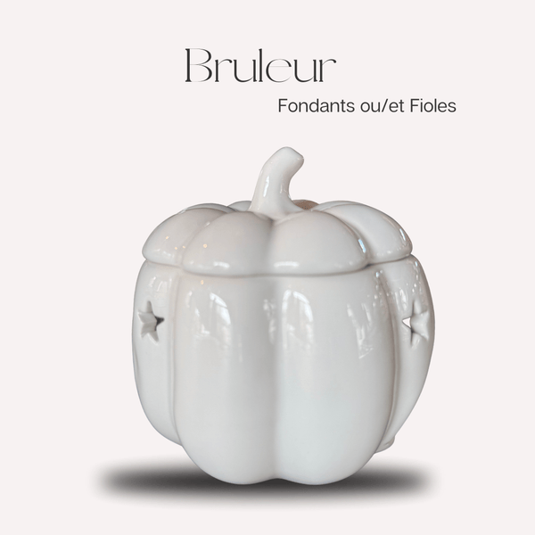 Bruleur Citrouille blanche - Scarly Shop