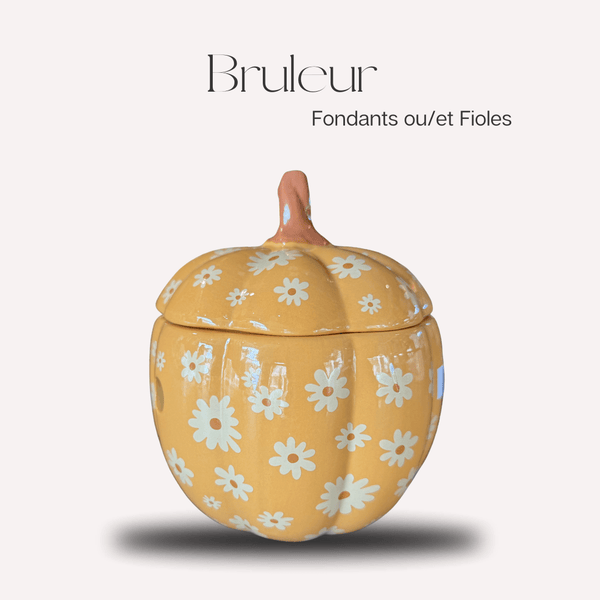 Bruleur Citrouille Marguerite - Scarly Shop