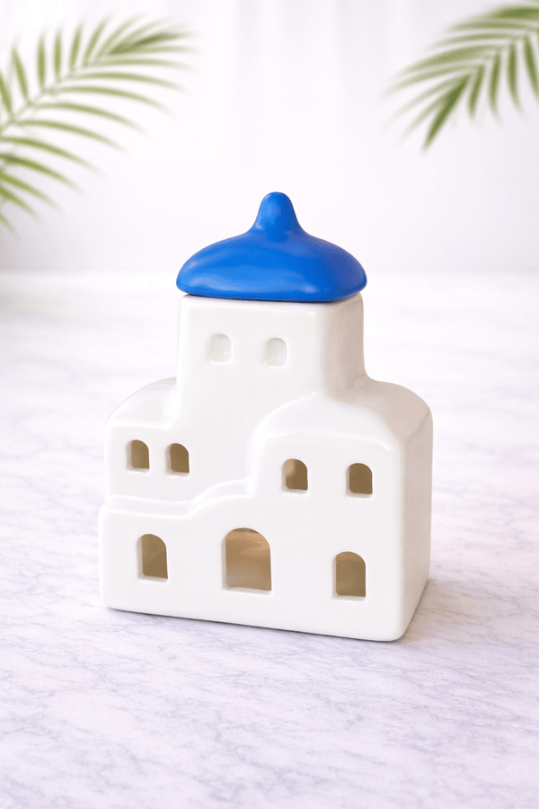 Brûleur Maison Toit Bleu - Scarly Shop