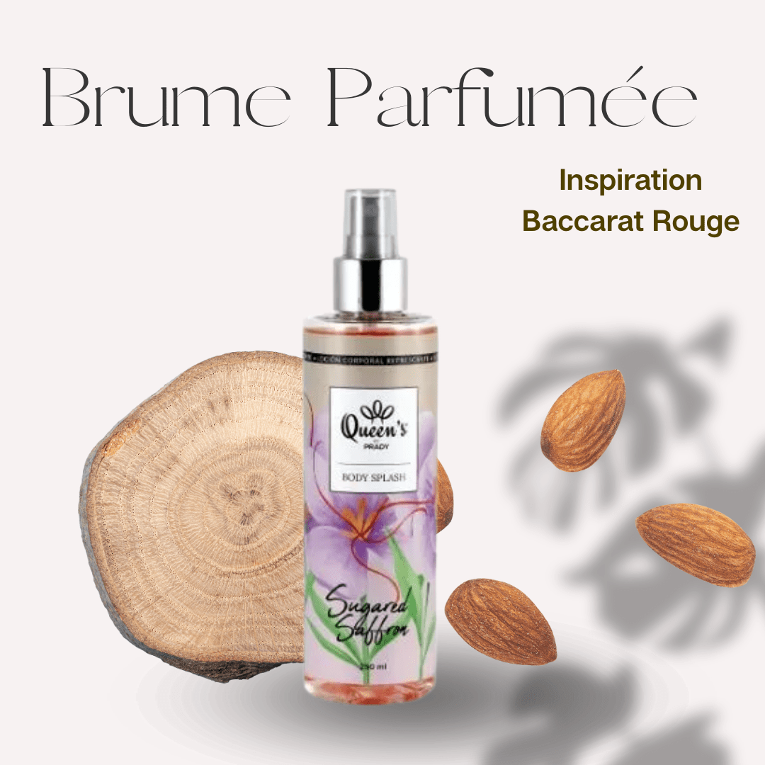 Brume parfumée Prady sugarred - inspiration Baccarat Rouge - Scarly Shop