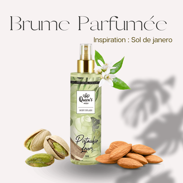 Brume Prady body splash corps et cheveux Pistachio Lovers 250ml - Scarly Shop