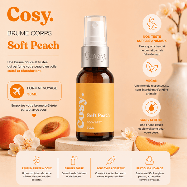 Brume Voyage - Soft peach - Scarly Shop