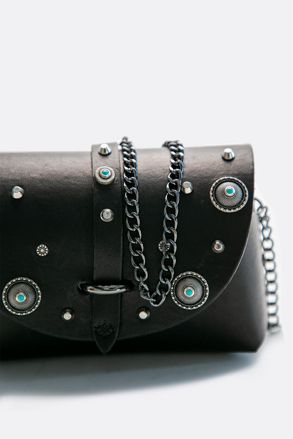 Bubble Bag Rock borsa donna 100% vera pelle Made in Italy - Barone Firenze