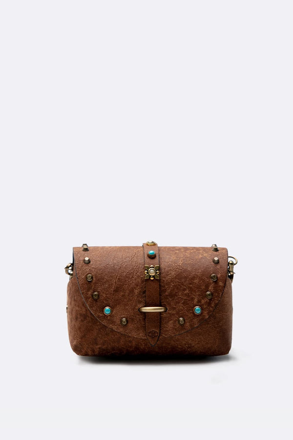 Bubble Bag Rock borsa donna 100% vera pelle Made in Italy - Barone Firenze