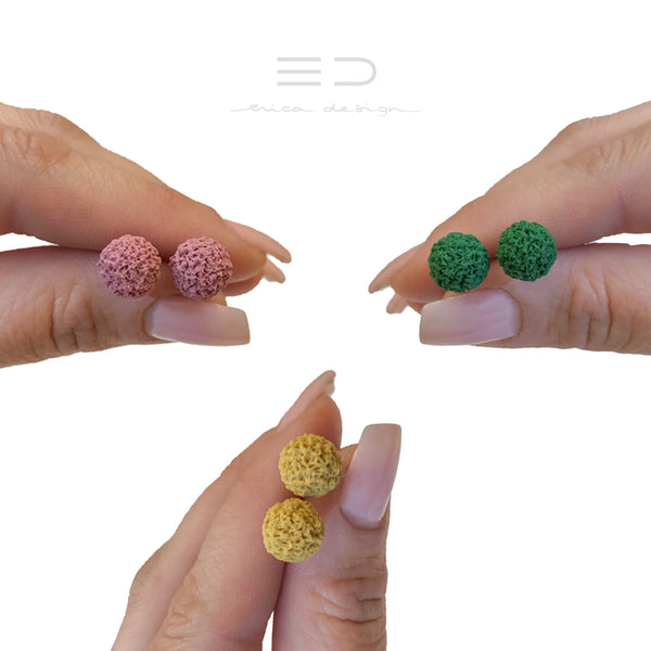 bulb set | rusty pink - mustard - green
