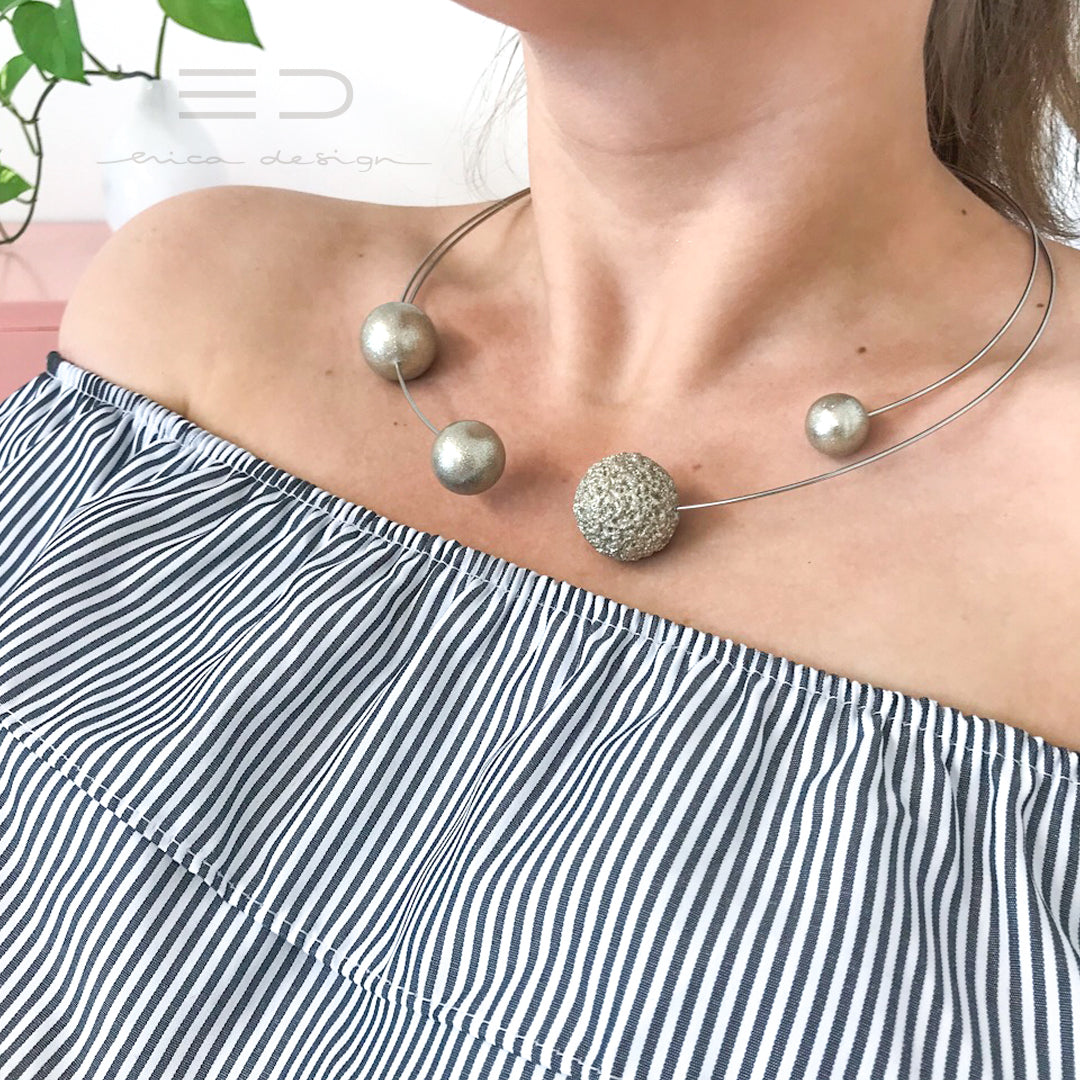 double bulb | necklace