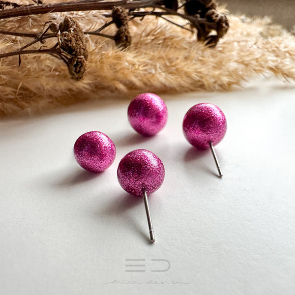 bulb | fuchsia silver