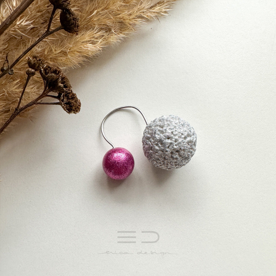 bulb | fuchsia silver