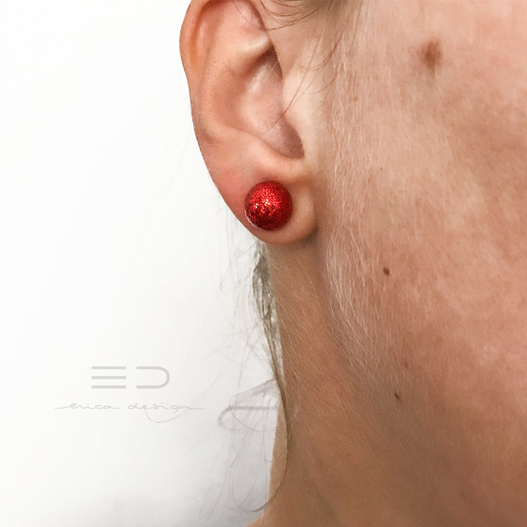 bulb | red glitter
