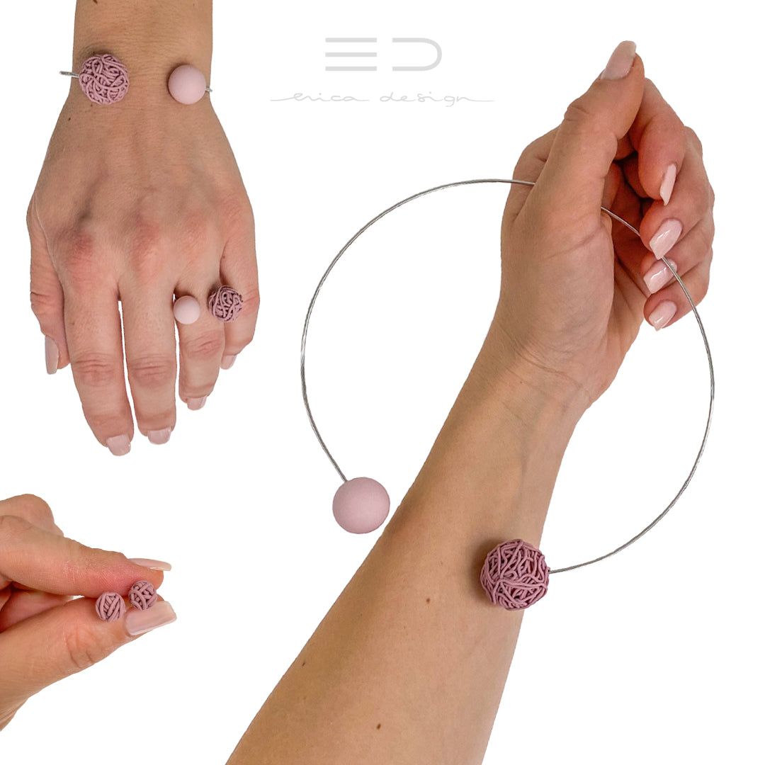 BULB SPAGHETTI | antiek roze