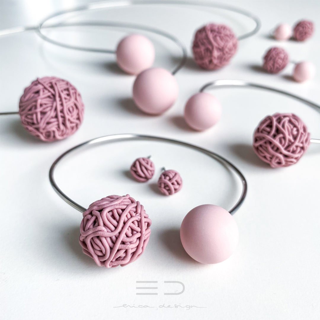 BULB SPAGHETTI | antiek roze