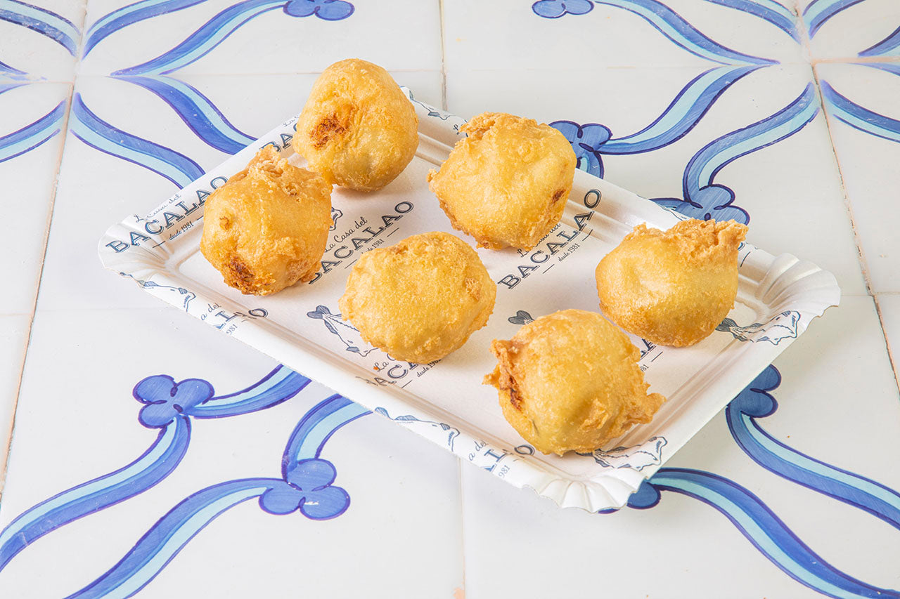 Buñuelos de bacalao