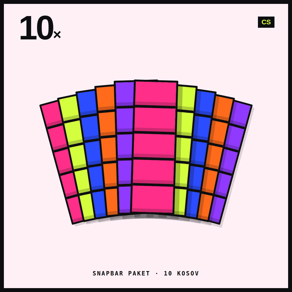 10x snapbar of your choice