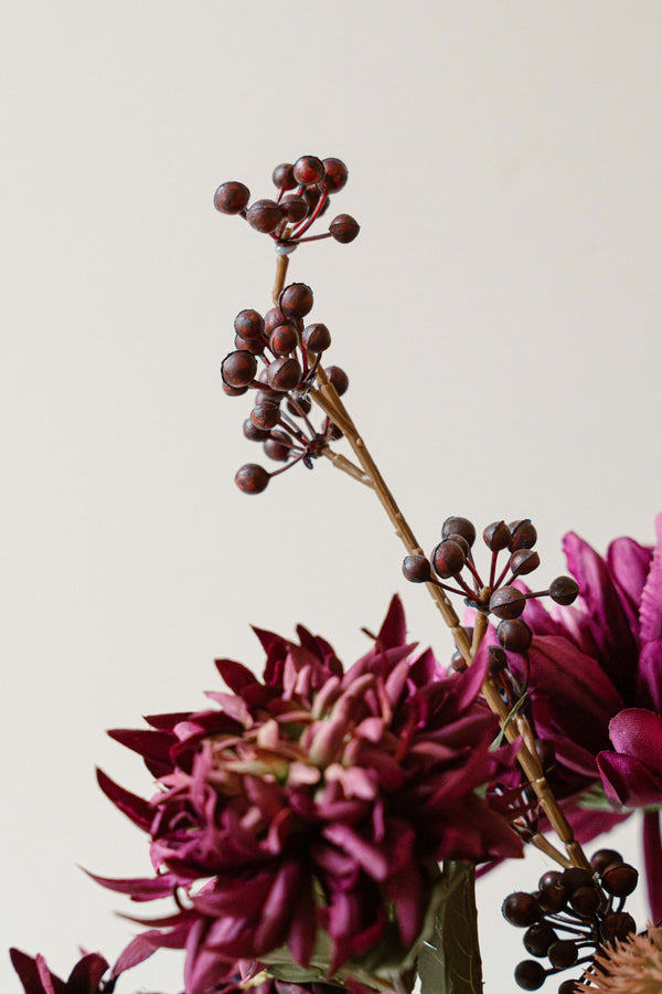 Indore Silva - Bessentak - Blauw - kunsttak - zijde