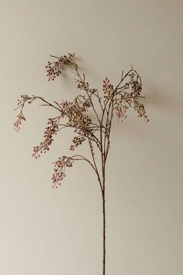 Indore Silva - Bessentak - Blauw - kunsttak - zijde