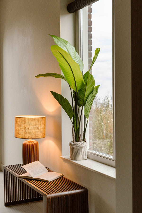 Artificial Plant Strelitzia 120 cm - Stylish Tropical Houseplant - Indore Home