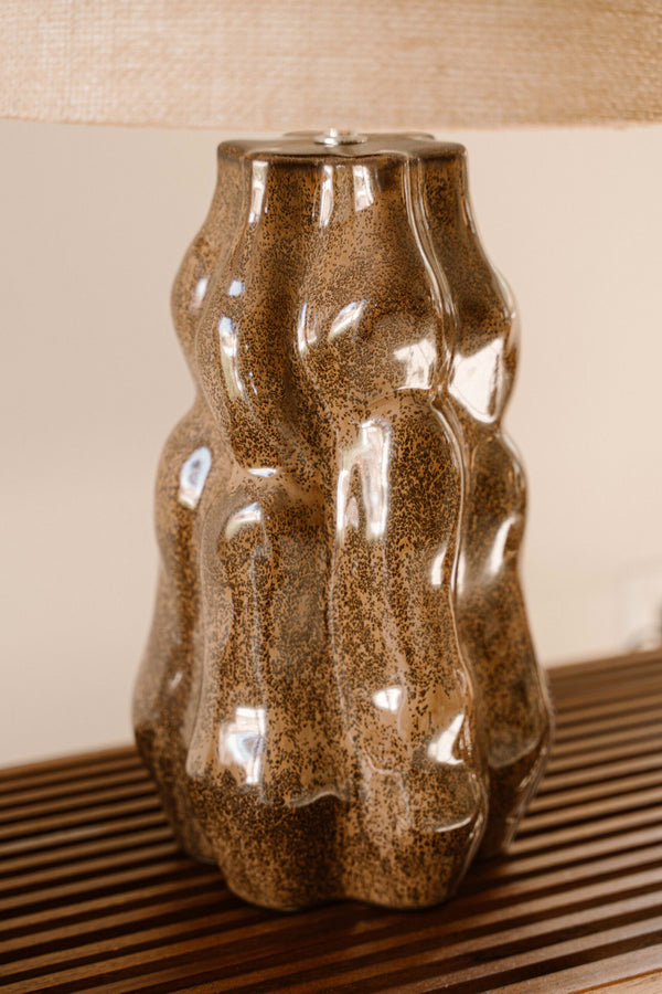 Indore Home - Verde - S - Table Lamp - Brown