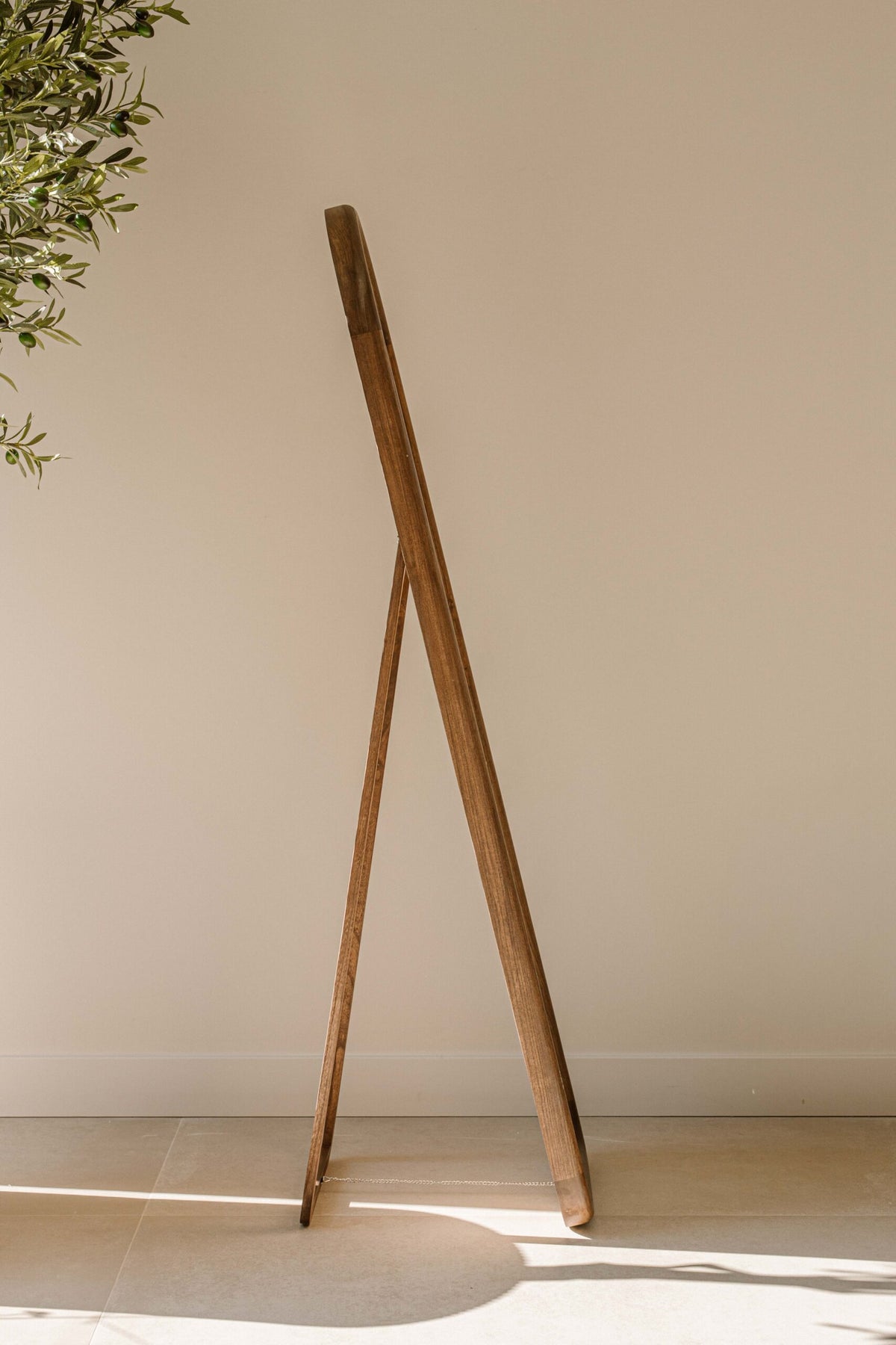 Indore Home Arch Mirror Leah - 150 x 40 cm - Wood