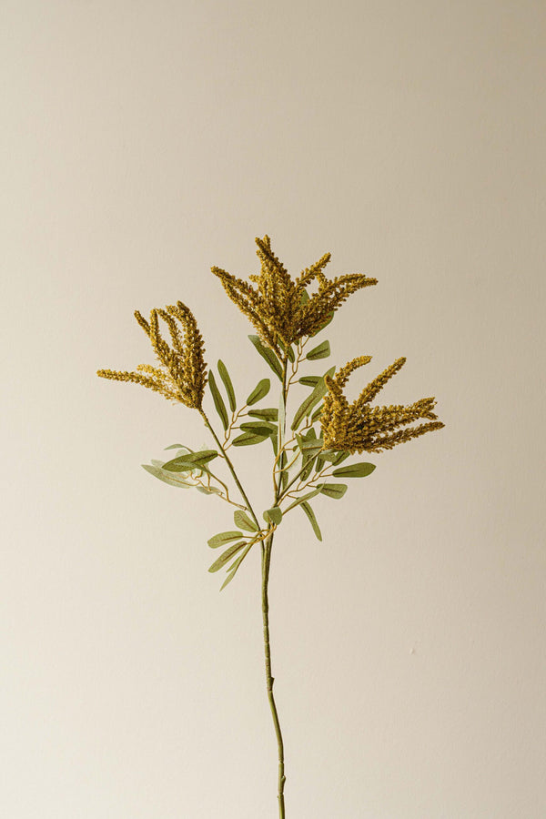 Indore Silva - Padauk - Yellow - artificial branch - silk