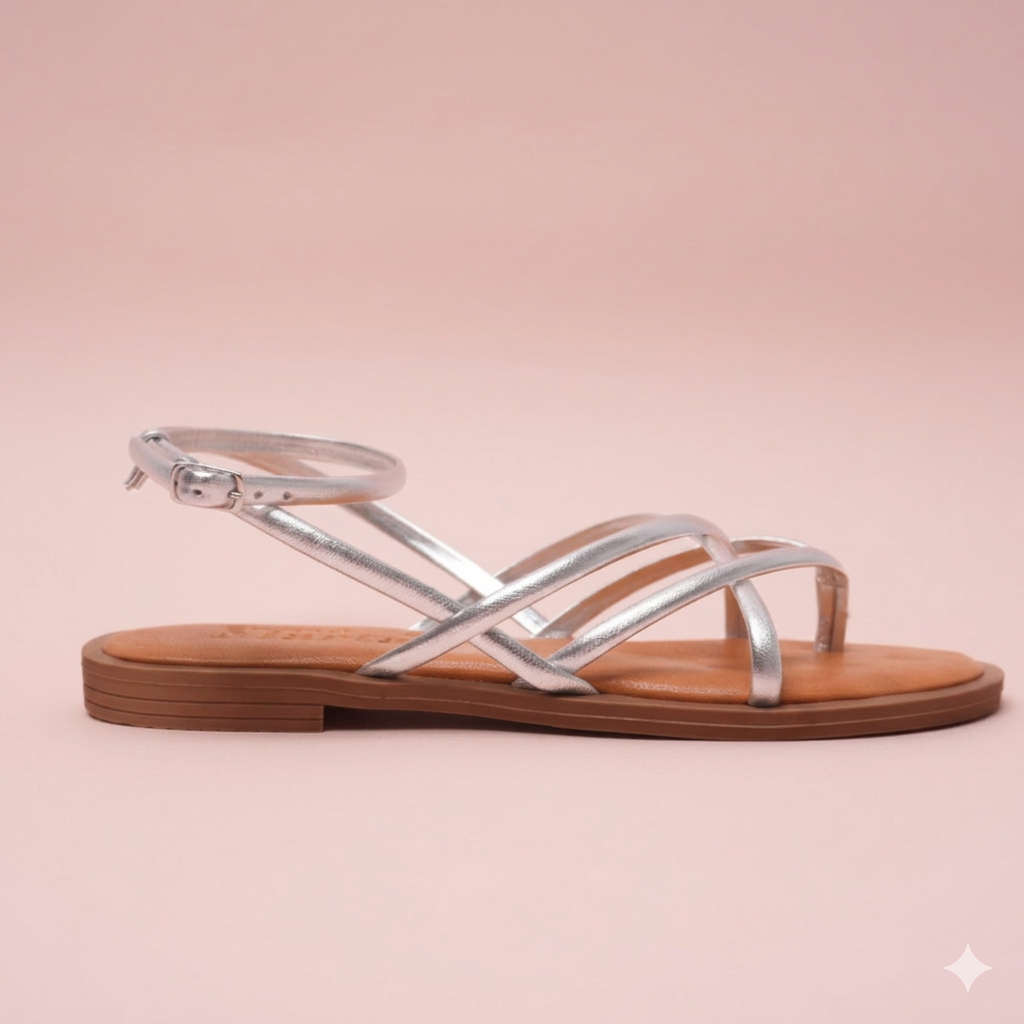 Sandale Argent Calliope