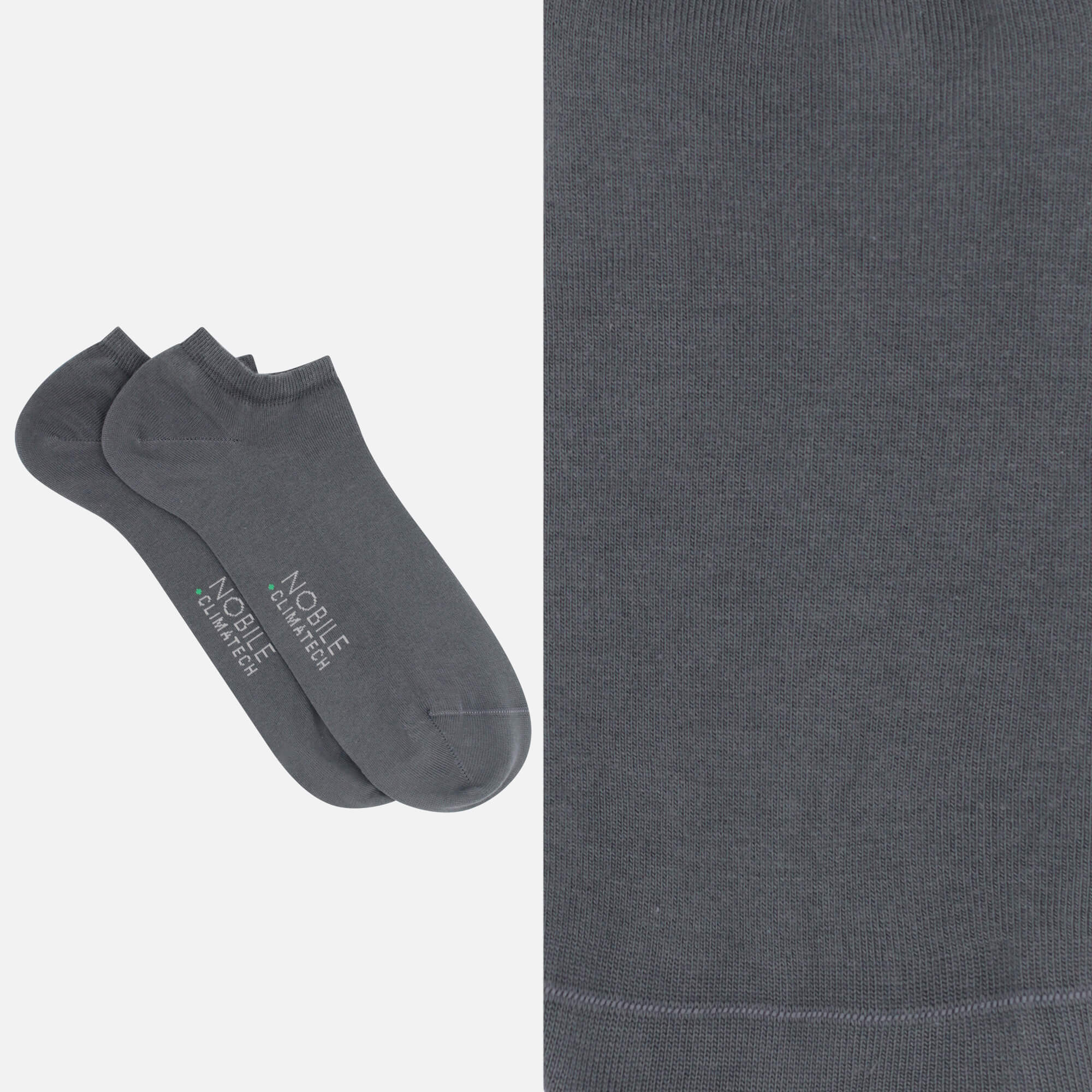 Chaussettes de cheville Climatech pour hommes en pur coton Makò