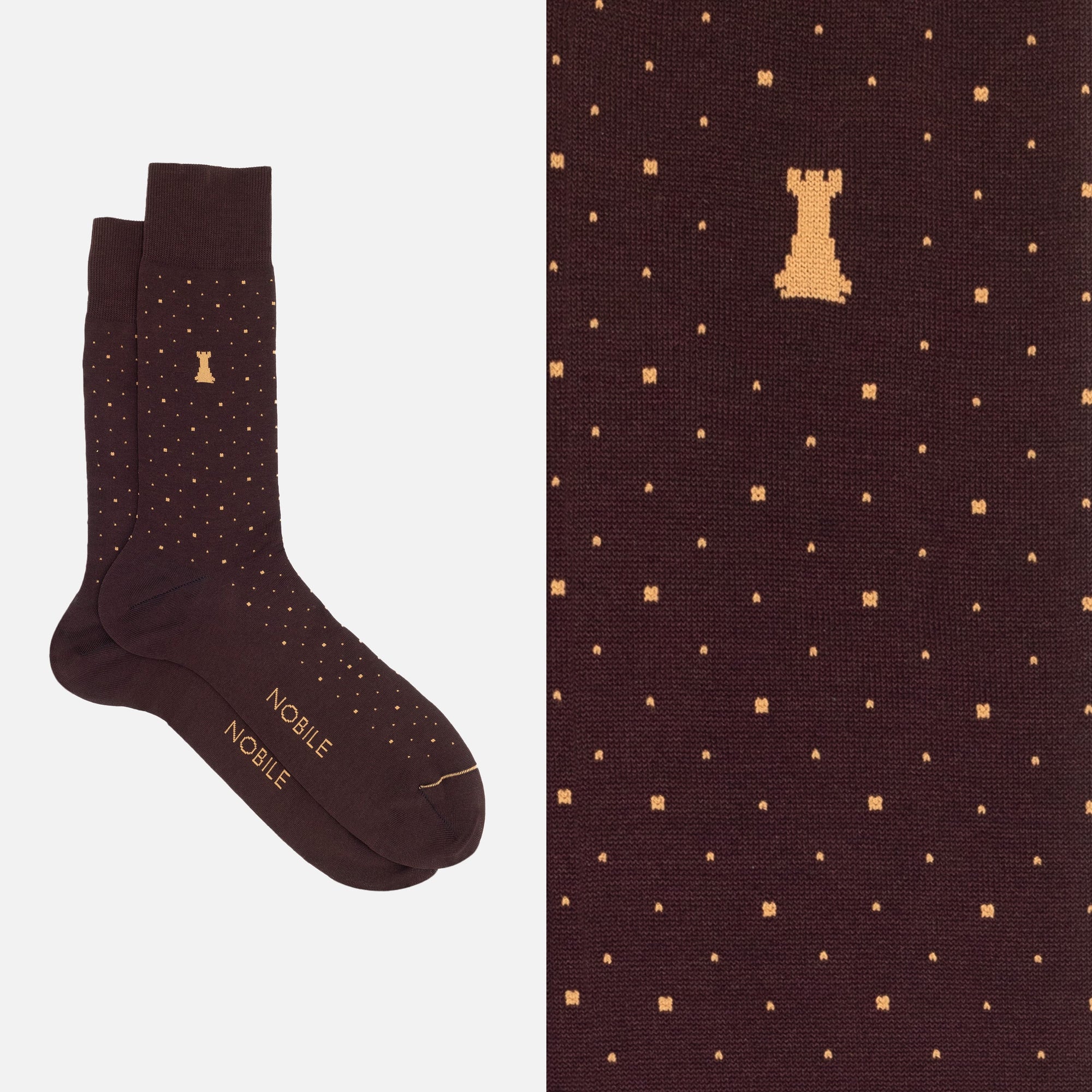 Trastevere Box of 6 Short Socks - 2x Dots/2x Stripes/2x Ribbed