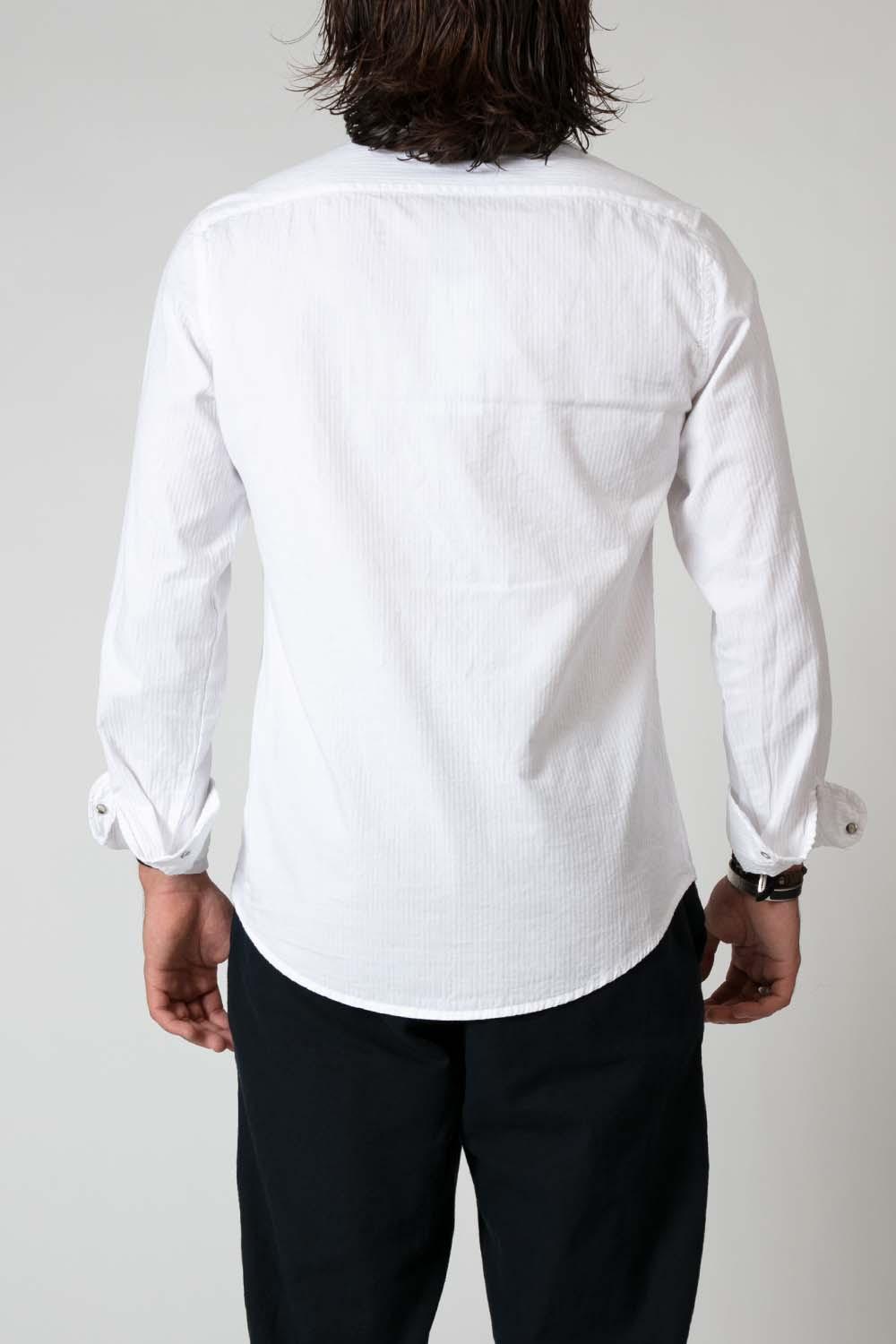 Camicia Uomo Bottoni Gioiello - Barone Firenze  #