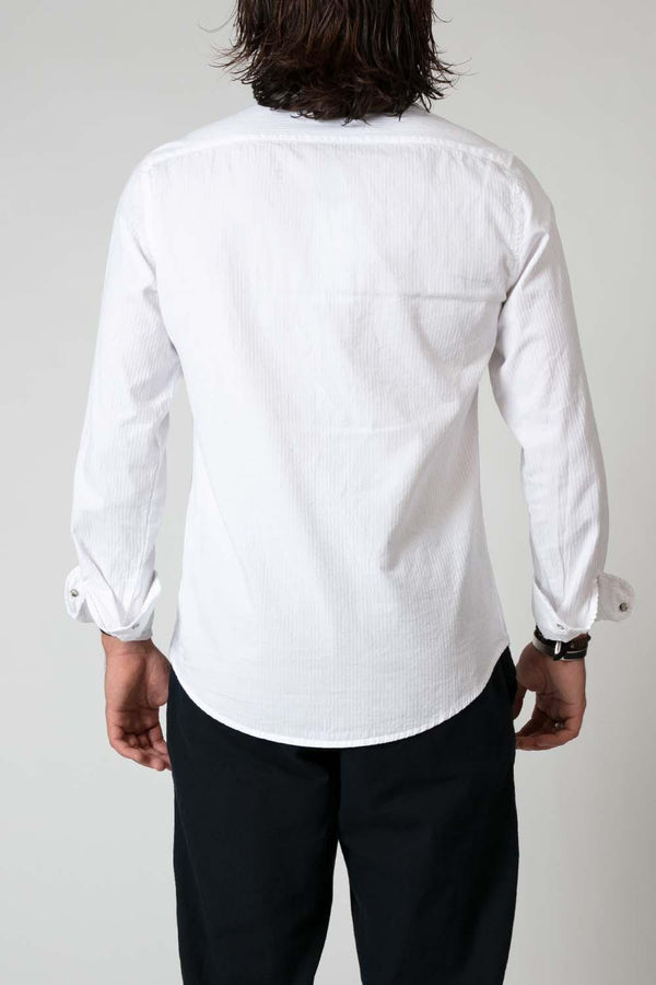 Camicia Uomo Bottoni Gioiello - Barone Firenze  #