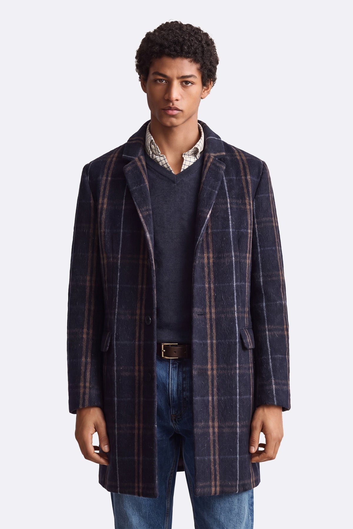 Cappotto Classico Uomo Misto Cachemire Made in Italy - Barone Firenze