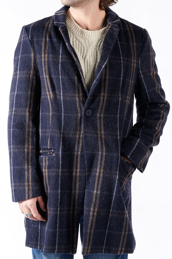 Cappotto Classico Uomo Misto Cachemire Made in Italy - Barone Firenze