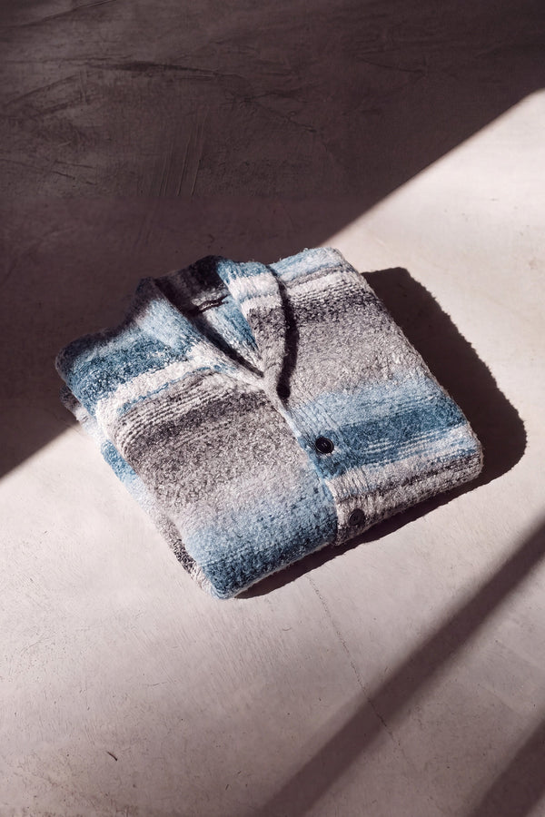 Men's Denim Mélange Cardigan
