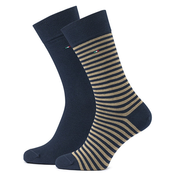 Calcetines de algodón para hombres – Básico | Marino