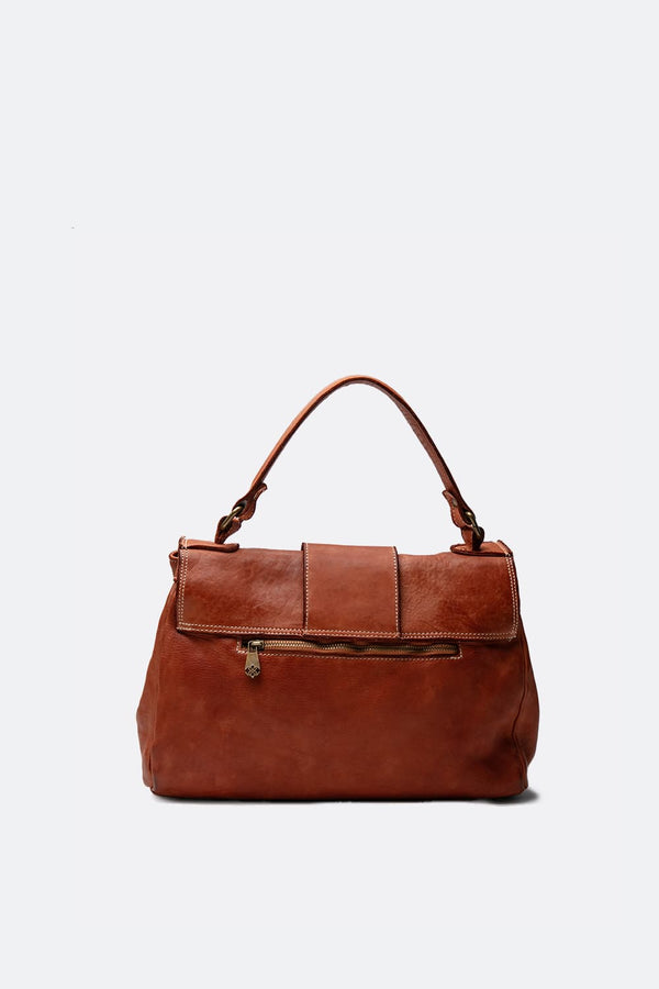 Carrara borsa donna postina 100% vera pelle Made in Italy - Barone Firenze