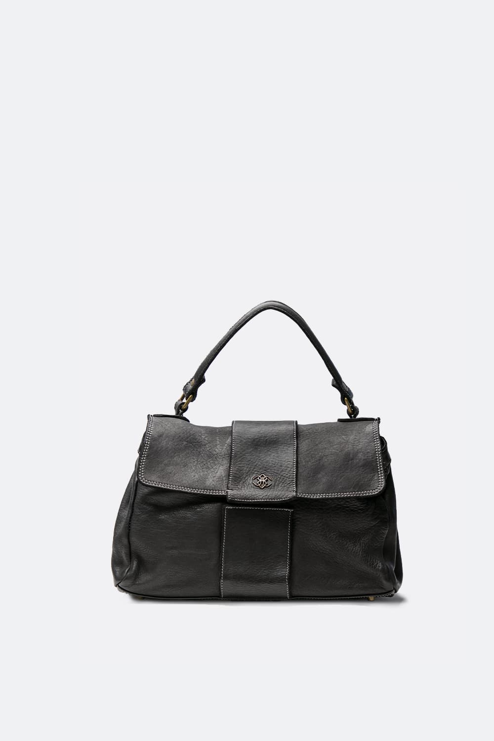 Carrara borsa donna postina 100% vera pelle Made in Italy - Barone Firenze