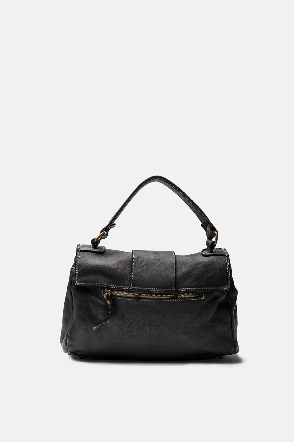 Carrara borsa donna postina 100% vera pelle Made in Italy - Barone Firenze