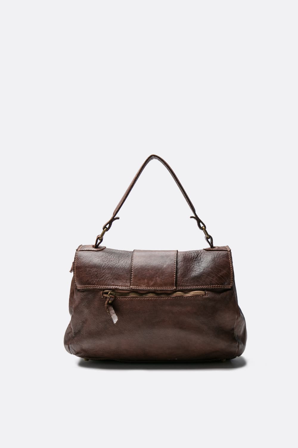 Carrara borsa donna postina 100% vera pelle Made in Italy - Barone Firenze