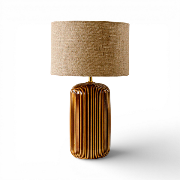 Indore Home - Verona - M - Schemerlamp - Bruin