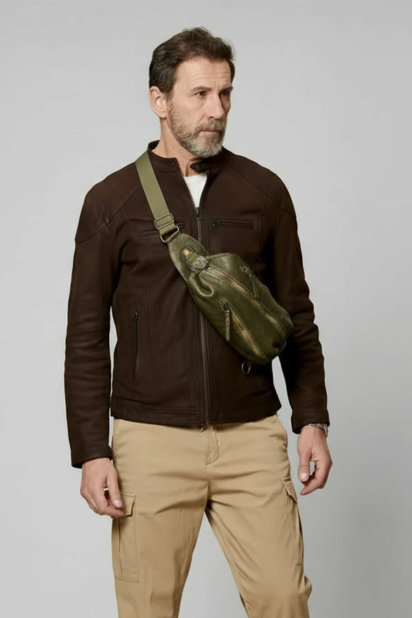 Certaldo Green Waist Bag