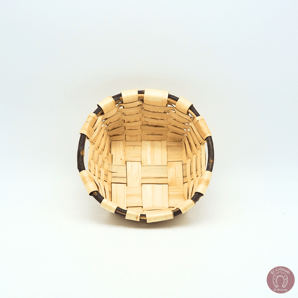 Cesto Bajo Madera Castaño 1