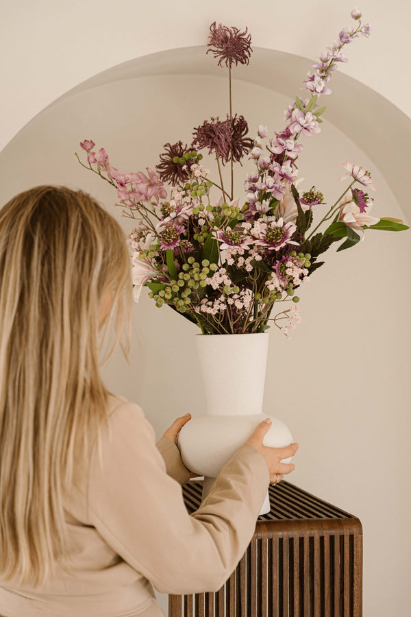 Silk bouquet - Lilac