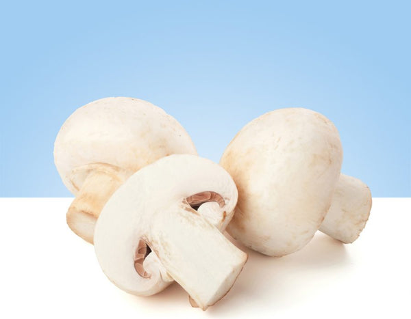 Whole mushroom, tray