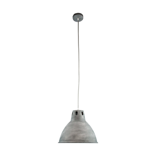 De Cucina hanglamp in grijs heeft een modern ontwerp met een stoere uitstraling. Perfect voor een eigentijdse eetruimte.